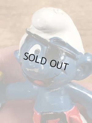 スマーフ　ビンテージ　PVCフィギュア　海賊　70年代