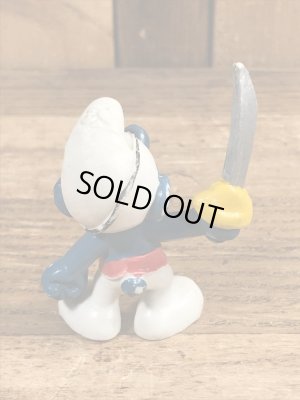 スマーフ　ヴィンテージ　PVCフィギュア　パイレーツ　70’s