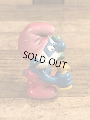 パパスマーフ　ビンテージ　PVCフィギュア　科学者　80年代