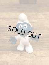 Schleich Smurf “Astronauts” PVC Figure　スマーフ　ビンテージ　PVCフィギュア　アストロノーツ　60年代