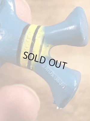 スマーフ　ビンテージ　PVCフィギュア　日向ぼっこ　70年代