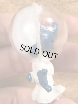 Smurf　ヴィンテージ　PVCフィギュア　アストロノーツ　60’s