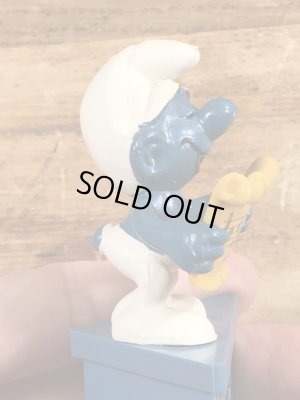 スマーフ　ビンテージ　PVCフィギュア　メッセージ　70年代