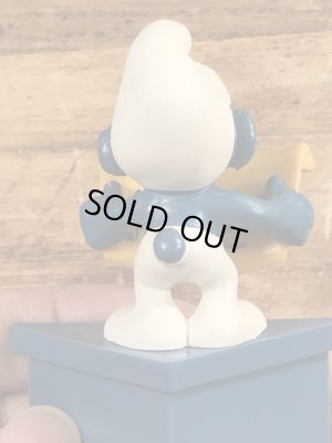 スマーフ　ビンテージ　PVCフィギュア　メッセージ　70年代