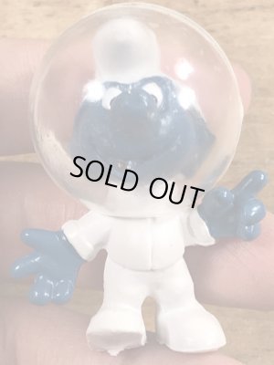 スマーフ　ビンテージ　PVCフィギュア　アストロノーツ　60年代