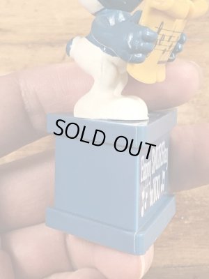 Smurf　ヴィンテージ　PVCフィギュア　台付き　70’s