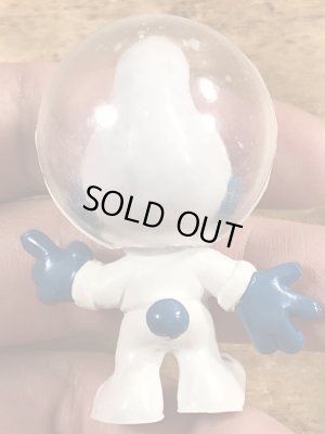 スマーフ　ビンテージ　PVCフィギュア　アストロノーツ　60年代