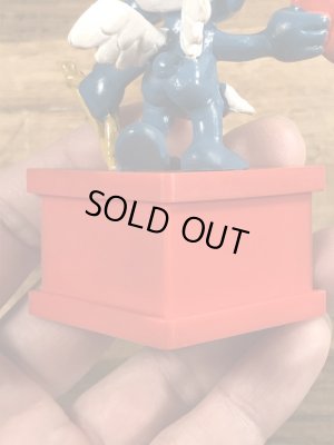 Smurf　ヴィンテージ　PVCフィギュア　メッセージ　70’s