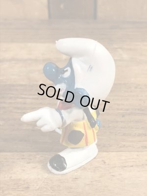 Smurf　ヴィンテージ　PVCフィギュア　ピエロ　70’s