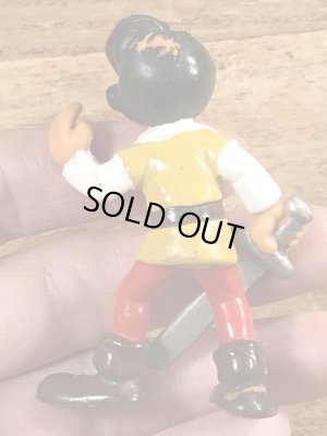 70年代頃のスマーフのジョアンのビンテージのPVCフィギュア