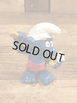 Schleich Smurf “Sauna” PVC Figure　スマーフ　ビンテージ　PVCフィギュア　70年代