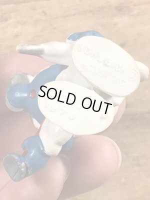 70’sの医者のスマーフのヴィンテージのPVC製フィギュア