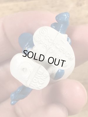 60’sのアストロノーツのSmurfのヴィンテージのPVC製フィギュア