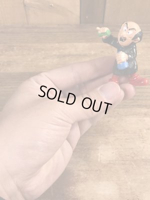 80’sのスマーフのガーガメルのヴィンテージのPVC製フィギュア