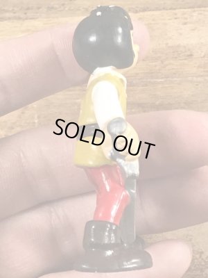 70’sのスマーフのジョアンのヴィンテージのPVC製フィギュア