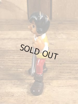 70’sのスマーフのジョアンのヴィンテージのPVC製フィギュア