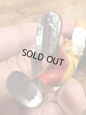 70’sのスマーフのジョアンのヴィンテージのPVC製フィギュア