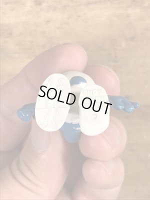 60’sのアストロノーツのSmurfのヴィンテージのPVC製フィギュア