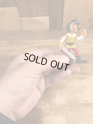 70年代頃のスマーフのジョアンのビンテージのPVCフィギュア