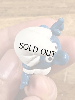 60年代頃のアストロノーツのスマーフのビンテージのPVCフィギュア