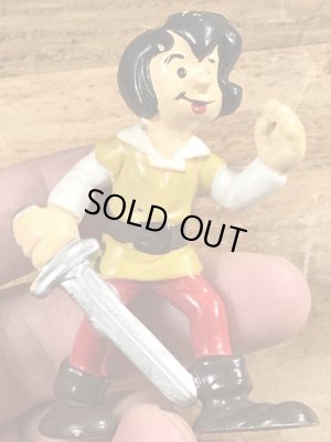 70年代頃のスマーフのジョアンのビンテージのPVCフィギュア