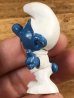 60’sのアストロノーツのSmurfのヴィンテージのPVC製フィギュア