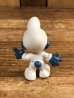 60’sのアストロノーツのSmurfのヴィンテージのPVC製フィギュア