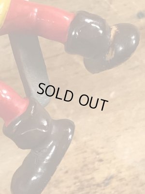 70’sのスマーフのジョアンのヴィンテージのPVC製フィギュア