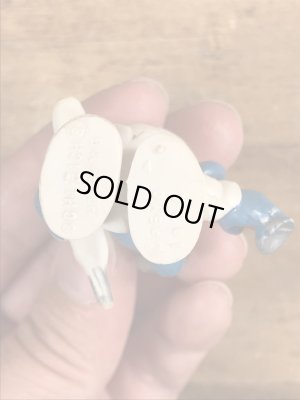 70’sの医者のスマーフのヴィンテージのPVC製フィギュア