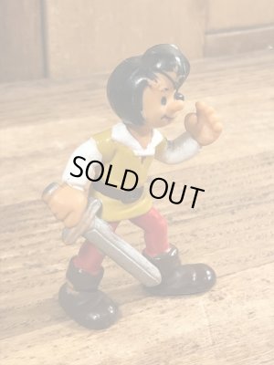 70年代頃のスマーフのジョアンのビンテージのPVCフィギュア