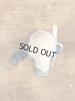 70年代頃のドクターのスマーフのビンテージのPVCフィギュア