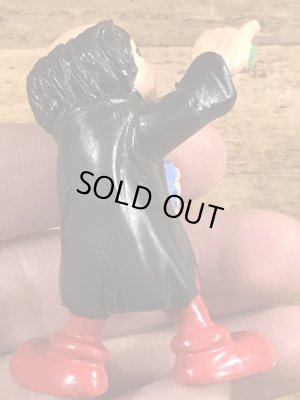 80年代頃のスマーフのガーガメルのビンテージのPVCフィギュア