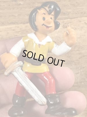 70年代頃のスマーフのジョアンのビンテージのPVCフィギュア