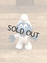 Schleich Smurf “Astronauts” PVC Figure　スマーフ　ビンテージ　PVCフィギュア　アストロノーツ　60年代