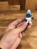 60’sのアストロノーツのSmurfのヴィンテージのPVC製フィギュア