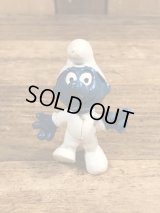 Schleich Smurf “Astronauts” PVC Figure　スマーフ　ビンテージ　PVCフィギュア　アストロノーツ　60年代