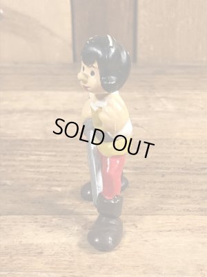 70’sのスマーフのジョアンのヴィンテージのPVC製フィギュア