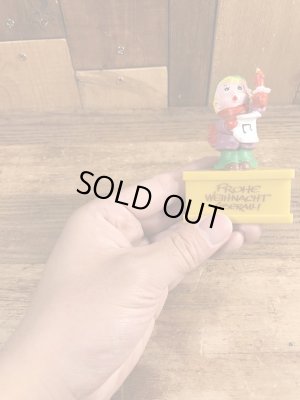 80’sのSchleich社製の讃美歌のヴィンテージのPVC製フィギュア