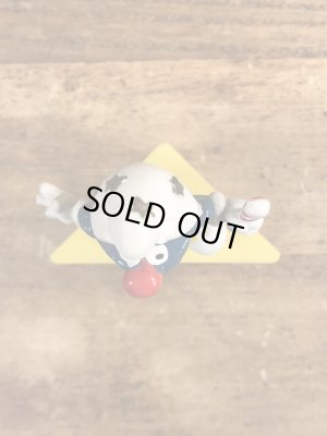 70年代頃のピエロのスマーフのビンテージのPVCフィギュア