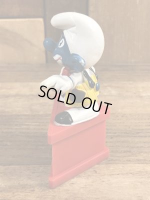 70’sのピエロのスマーフのヴィンテージのPVC製フィギュア