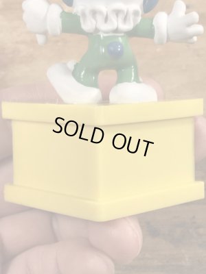 70’sのピエロのスマーフのヴィンテージのPVC製フィギュア