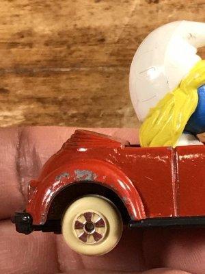 80年代頃のスマーフェットのビンテージのミニカー