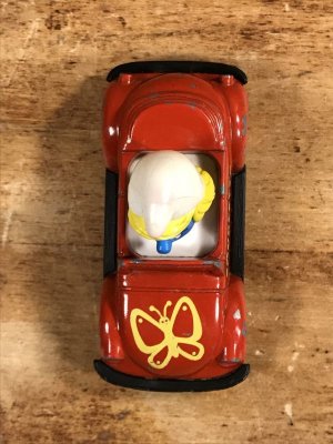 80年代頃のスマーフェットのビンテージのミニカー