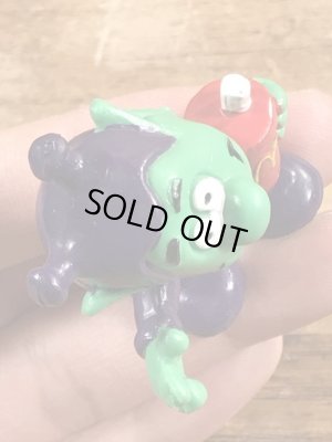 80年代頃のドリンクを持ったアストロスニックのビンテージのPVCフィギュア