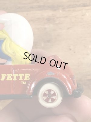 80年代頃のスマーフェットのビンテージのミニカー