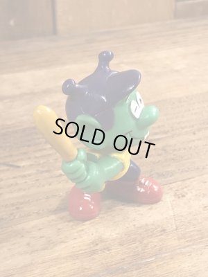 80年代頃の野球をしているアストロスニックのビンテージのPVCフィギュア