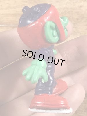 80’sのアイススケートをしているアストロスニックのヴィンテージのPVC製フィギュア