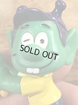 80年代頃の野球をしているアストロスニックのビンテージのPVCフィギュア