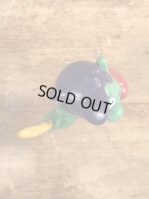 80年代頃の野球をしているアストロスニックのビンテージのPVCフィギュア