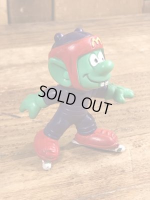 80年代頃のスケートをしているアストロスニックのビンテージのPVCフィギュア